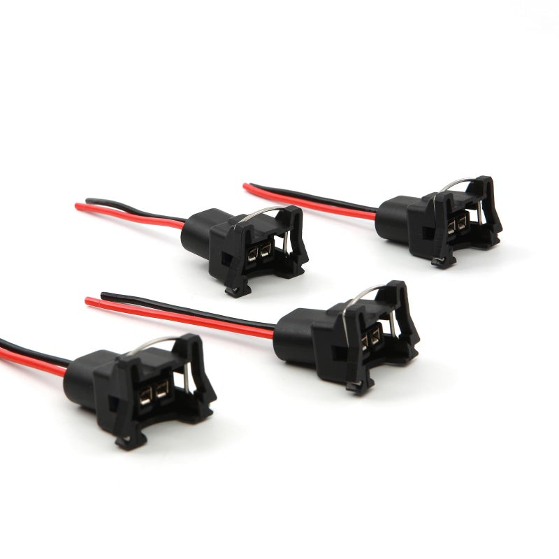 Rotary13B1 Fuel Injector Connector EV1 Type - 4 PACK Plug Clip Pigtail by Rotary13B1 - Image 2